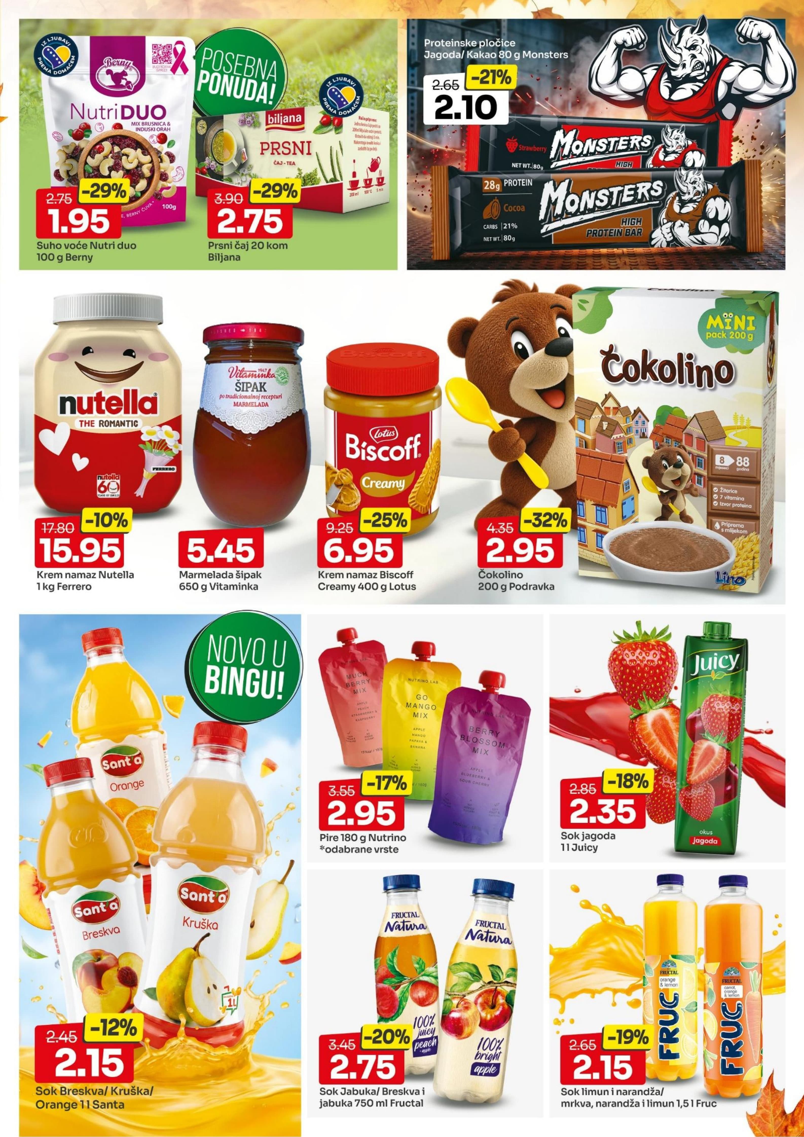 Bingo Akcija 06.10.-18.10.2026 - Stranica 13 Bingo katalog letak - Bingo Akcija Katalog od 06.10. do 18.10.2026 FBiH (06.10.-18.10.2026) - Stranica 13