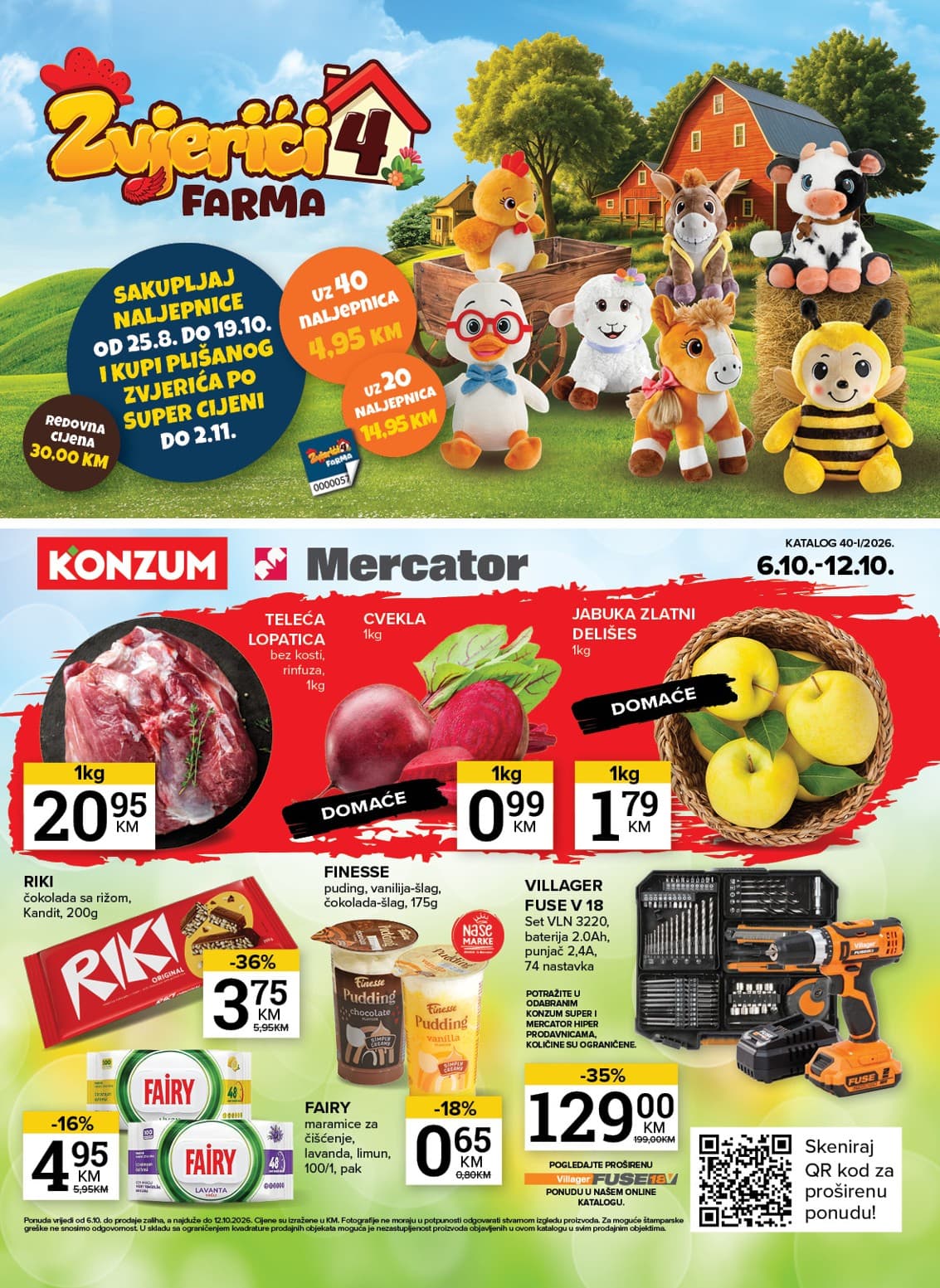 Merkator Akcija 06.10.-12.10.2026 - Stranica 1 Merkator katalog letak - Merkator Akcija Katalog od 06.10. do 12.10.2026 (06.10.-12.10.2026) - Stranica 1
