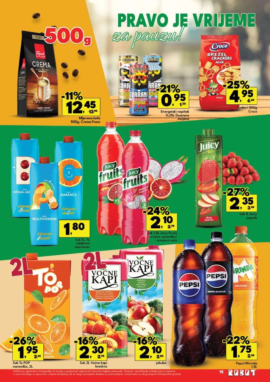 Robot Akcija i Katalog 14.09.-03.10.2026 - Stranica 15 Robot katalog letak - Trenutni katalog akcija (14.09.-03.10.2026) - Stranica 15